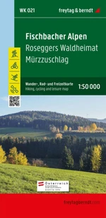 WK 021 Fischbachské Alpy 1:50 000 / turistická, cyklistická a rekreační mapa