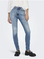 Blue Women's Skinny Fit Jeans ONLY Forever - Women's