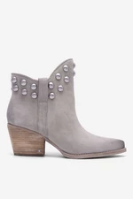 Kotníkové boty SAM EDELMAN H9193L1300 Přírodní kůže (useň)/-Přírodní kůže (useň)