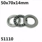 2Pcs 51110 50x70x14mm Axial Thrust Ball Bearings 8110 High quality