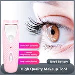 Electric Heated Eyelash Curler Portable Comb Eye Lash Perm Long Lasting Eyelashes Curls Thermal Eyelash Curler Makeup Tools