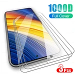 3 Pcs Tempered Glass For Xiaomi Mi Poco X3 Pro Protective On Xiomi Pocox3 Pocox3pro X 3 GT X3pro X4 X5 5G Screen Protector Film