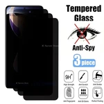 Privacy Screen Protector For Xiaomi Redmi Note 11 10 Pro 12 9 8 10C 10A 9T 9C NFC 9A 7 9s 10s 11s 12s Anti Spy Tempered Glass