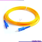 10pcs/lot SC/ UPC-SC /UPC Fiber Optic Patch Cord Simplex Diameter 3mm Single Mode Cord Length 1M 2M 3M