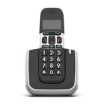 D1004 Cordless Phone with CallerID/Call Waiting and Rechargeable Batteries Wireless Telephone for Home Offices Y9RF