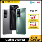 Global Version POCO F4 5G 6GB 128GB / 8GB 256GB Mobile phone Snapdragon 870 NFC 120Hz 6.67“ AMOLED 64MP Camera OIS 67W 4500mAh