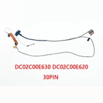 New Genuine Laptop LCD EDP Cable for Lenovo ThinkPad L590 L595 FL590 IR 30PIN DC02C00E630 DC02C00E620