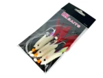 LK Baits Návazec na moře Hokkai Rig 5/0 0,70/0,60mm Blue Lumino červený