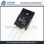 10Pcs 2SD1551 OR 2SD1552 OR 2SD1553 OR 2SD1550 TO-3PF 5A 1500V Silicon NPN Power Transistors