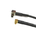 New Wireless Modem Wire TS9 Right Angle To MMCX Male Plug Right Angle Connector RG174 Cable 20CM 8" Wholesale Pigtail