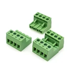 5 SetsKF2EDGKR 5.08 Butting Style 2/3/4/5Pin Screw Terminal 5.08MM Pluggable Terminal Blocks Connector