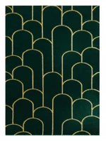 Kusový koberec Emerald 1021 green and gold-180x270