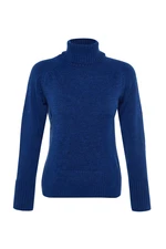 Trendyol Saks Soft Textured Basic Knitwear Sweater