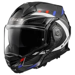 Výklopná moto přilba LS2 FF901 Advant X C Future Gl White Blue P/J  XS (53-54)