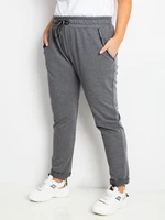 Dark Grey Oversize Trousers by Savage