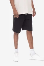 Bavlnené šortky Alpha Industries Alpha Jersey Short 116366.03-black, čierna farba