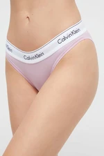 Nohavičky Calvin Klein Underwear fialová farba, 0000F3787E