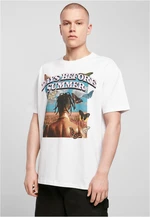 Days Before Summer Oversize T-shirt white