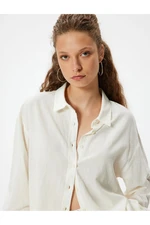 Koton Long Sleeve Shirt Buttoned Classic Collar Cotton