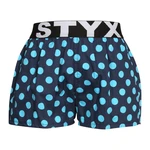 Children's boxer shorts Styx art sports elastic polka dots