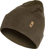 Fjällräven Classic Knit Hat Dark Olive Lyžařská čepice