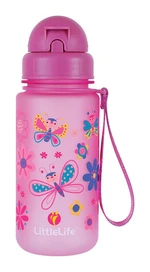 LittleLife Water Bottle 400ml butterflies