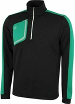 Galvin Green Dwight 1/2 Zip Black/Green/White S Chaqueta