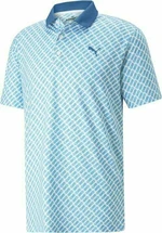 Puma Mattr Pineapples Lake Blue XS Lake Blue S Camiseta polo