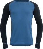 Devold Duo Active Merino 205 Shirt Man Blue/Ink L Sous-vêtements thermiques