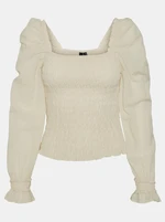 Cream blouse VERO MODA Doro - Women