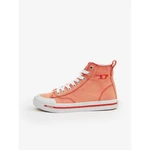 Orange Women Ankle Sneakers Diesel - Mens