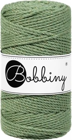 Bobbiny 3PLY Macrame Rope 3 mm 100 m Golden Eucalyptus Green Špagát