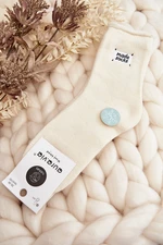 Women's Thick Cream Socks