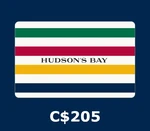 Hudson's Bay C$205 Gift Card CA