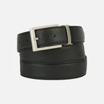 Černý pánský pásek Geox Belt - Pánské