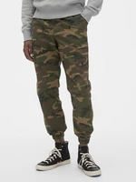 GAP Kalhoty slim canvas joggers with Flex - Pánské