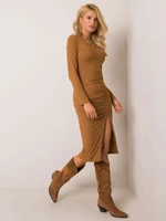 Dress-DHJ-SK-12213.50P-light brown