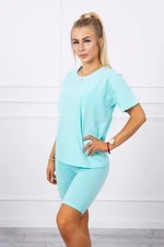 Set of top+leggings mint