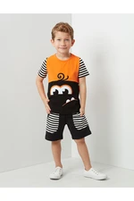 Denokids Purse Seine T-shirt Shorts Set