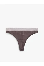 Koton Cotton String Panties Ruched Printed