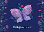 Karton P+P Desky na číslice Motýli