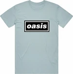 Oasis T-Shirt Decca Logo Unisex Light Blue L