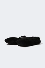 DEFACTO Men's Flat Sole Plush Home Slippers