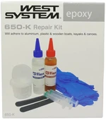 West System 650-K Aluminum Boat Repair Kit Transparent 236 ml Hajó gyanta