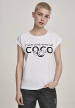 Women's T-shirt Coco in white