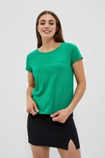 Cotton T-shirt with pocket