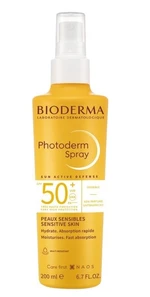 BIODERMA Photoderm Sprej SPF50+ maximální ochrana před sluncem i pro tu nejcitlivější pokožku 200 ml