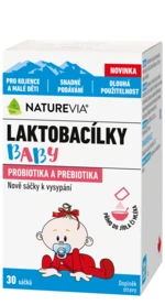 NATUREVIA Laktobacílky baby sáčky 30 ks