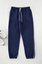 Trendyol Navy Blue Regular Cut Sweatpants