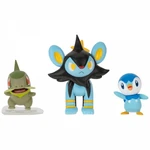 Orbico Pokémon akčné figúrky Axew, Luxio, Piplup 5 - 8 cm